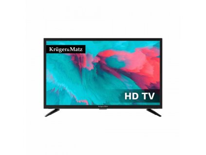 Televizor Kruger&Matz 24" (61cm) ,HD DVB-T2 H.265 HEVC 230/12V