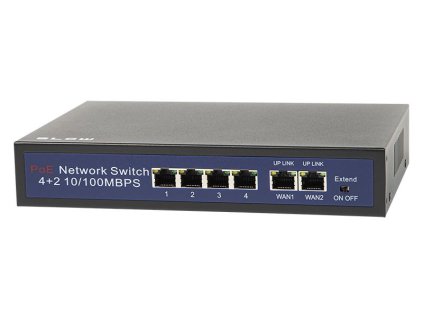 Switch BLOW 4xPoE 100Mbs BL-SW6-4P