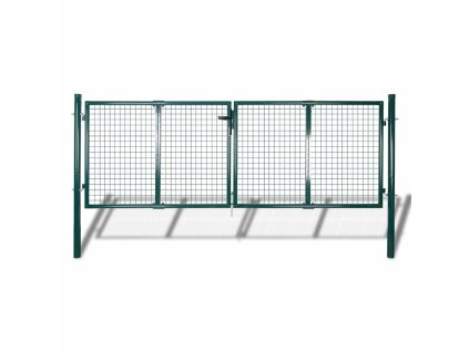 Multidom Záhradná brána s pletivom, plot, dvere, stena, mreža 300x75 cm