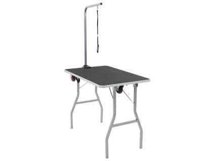 Stôl na úpravu domácich miláčikov na kolieskach