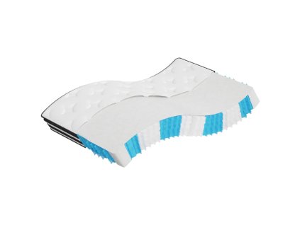 Multidom Taštičkový pružinový matrac stredný 120x200 cm