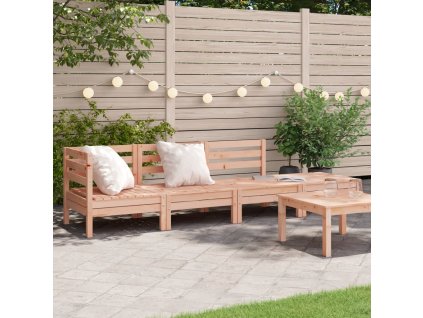 Multidom Záhradná pohovka 4-miestna masívny douglas