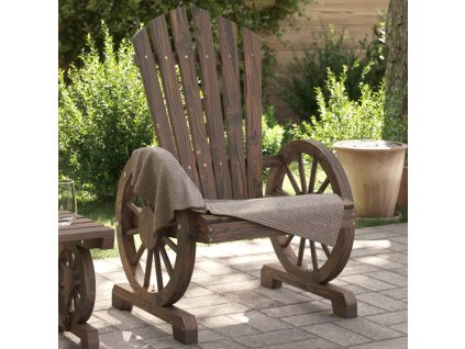 Multidom Záhradná stolička Adirondack jedľový masív