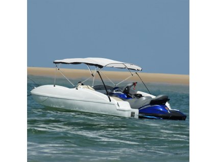 Multidom Strieška Bimini so 4 oblúkmi a stenami 243x(185-198)x137 cm