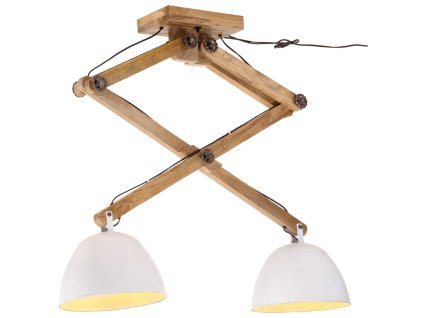 Multidom Závesná lampa 25 W biela 29x18x85 cm E27