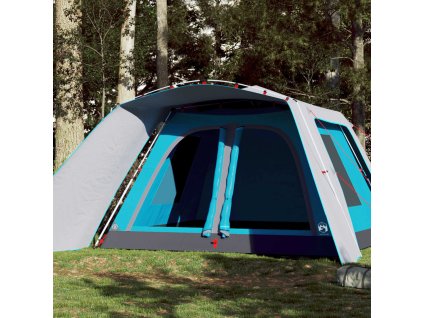 Multidom Rodinný stan s verandou 9 osôb modrý rýchloupínací