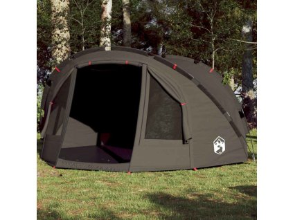 Multidom Rybársky stan pre 4 osoby hnedý vodeodolný