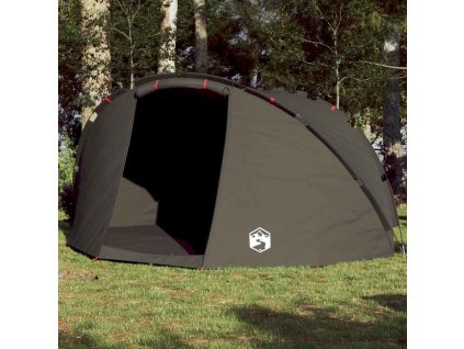 Multidom Rybársky stan pre 5 osôb hnedý vodeodolný