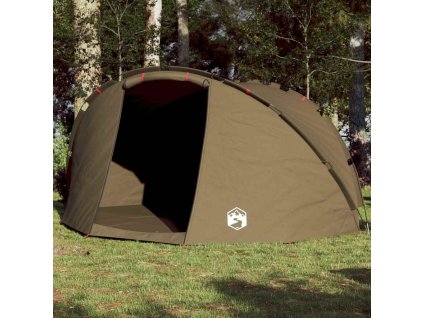 Multidom Rybársky stan pre 5 osôb olivovo zelený vodeodolný