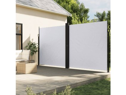 Multidom Zaťahovacia bočná markíza, biela 220x1000 cm