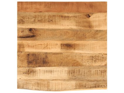 Multidom Stolová doska 80x80x2,5 cm živý okraj masívny mangovník