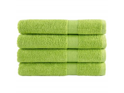 Multidom Prémiové uteráky SOLUND 4 ks jablkové 100x200cm 600 g/m2