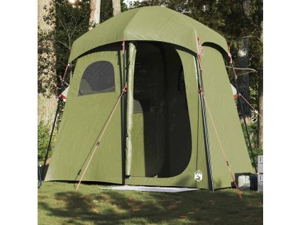 Multidom Sprchový stan 2 osoby olivovo zelený vodeodolný
