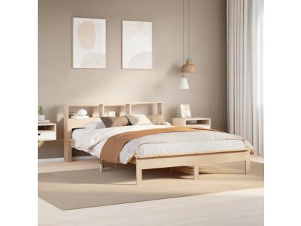Multidom Posteľ bez matraca 160x200 cm masívna borovica