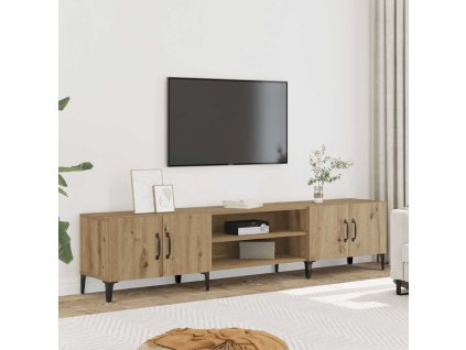 Multidom TV skrinka dub artisan 180x31,5x40 cm kompozitné drevo