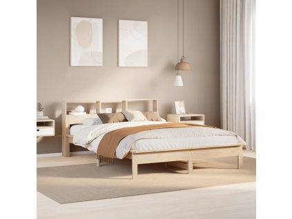 Multidom Posteľ bez matraca 150x200 cm masívna borovica