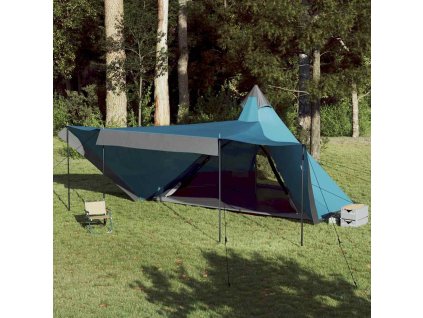 Multidom Rodinný stan tipi 8 osôb modrý vodeodolný