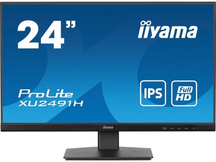 iiyama ProLite/XU2491H-B1/23,8''/IPS/FHD/100Hz/0,5ms/Black/3R