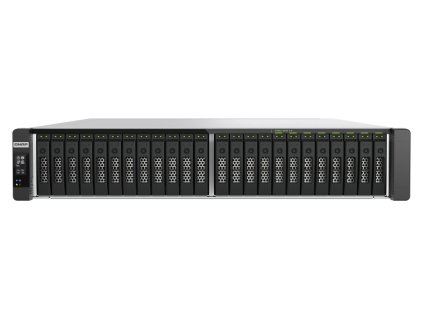 QNAP TDS-h2489FU-R2-4314-1T (2x Xeon, 1TB RAM, 24x 2,5'' U.2/SATA, 4x PCIe, 4x 2,5GbE, 2x 25GbE)
