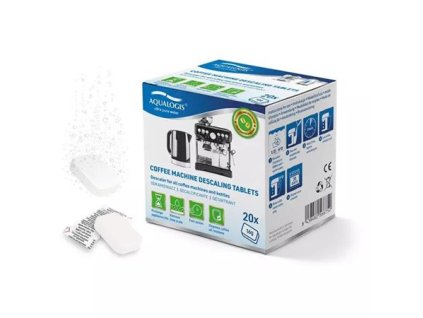 Odvápňovacie tablety do kávovaru AQUALOGIS Decalc kompatibilné DELONGHI Eco Decalc 20ks