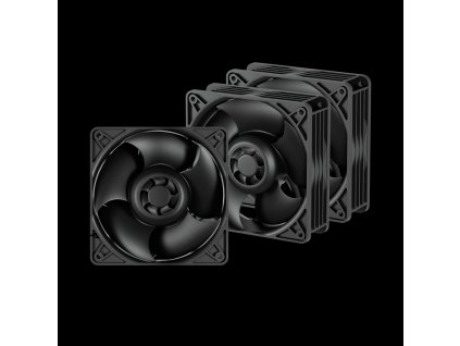 ARCTIC S12038-8K -120mm Case Fan (3 Pack) - dual ball bearing - max 8000 RPM - PWM regulated