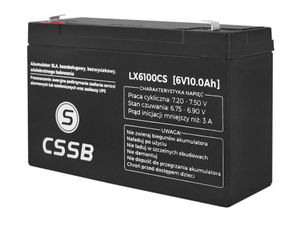 Batéria olovená 6V 10Ah LTC BATE-14193