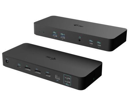 i-tec USB-C Intelligent Triple Display Docking Station, Power Delivery 100W