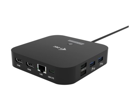 i-tec USB-C Dual HDMI Docking Station, Power Delivery 100W