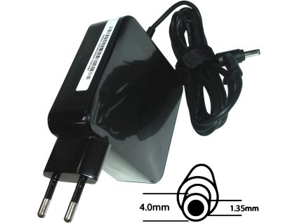 Asus orig. adaptér 65W19V(W.M)BK 4PHI s EU plugom (B0A001-00045900)