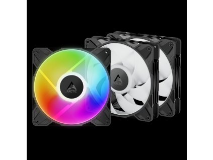 ARCTIC P14 Pro A-RGB (3 kusy) - 140mm A-RGB PWM ventilátor s rozdeľovačom káblov