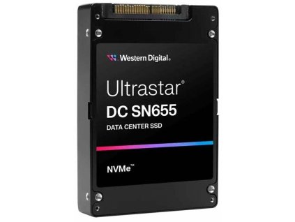 QNAP WD, SSD, Ultrastar SN655, PCIe NVM Gen4, U.3 15mm, 61.44TB, 0TS2510