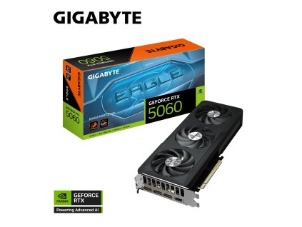 GIGABYTE GeForce RTX 5060 EAGLE MAX/OC/8GB/GDDR7