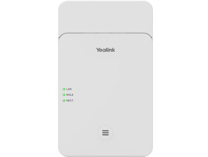 Yealink W75 DECT Mini Multi-Cell systém, 20 rúčok, 20 simult.hovorov, 20 SIP, 3 základne