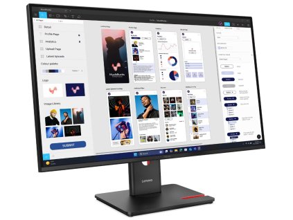 Lenovo ThinkVision/T32UD-40/31,5''/IPS/4K UHD/60Hz/4ms/Čierna/3R