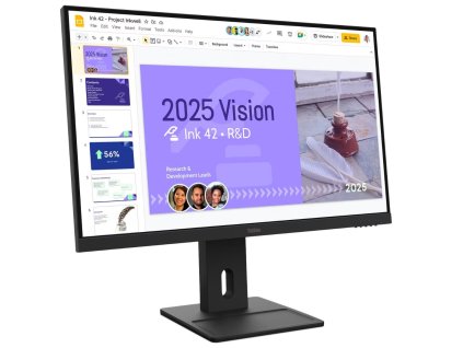 Lenovo ThinkVision/E27Q-40/27''/IPS/QHD/100Hz/6ms/Čierna/3R