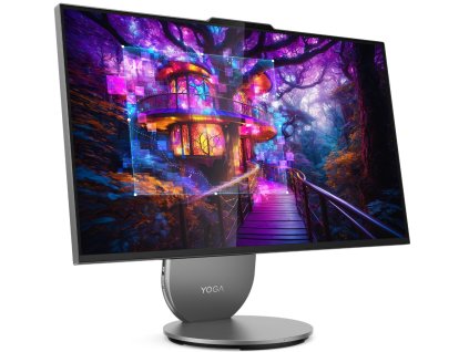 Lenovo Yoga/AIO 27IAH10/27''/QHD/U5-125H/16GB/1TB SSD/Arc Xe/W11H/Sivá/3ROn-Site
