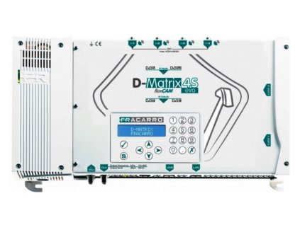 FRACARRO transmodulátor QUATTRO, D-MATRIX 4S EVO, DVB-S/S2 do DVB-T/C, 2xCI, USB