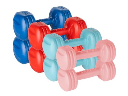 Činky zostava 20kg (2x1kg + 2x2kg + 2x3kg + 2x4kg), REBEL ACTIVE RBA-2310