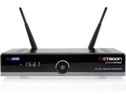 OCTAGON SF8008 V3 SUPREME Twin 4K HbbTV, dual OS Enigma 2/DefineO