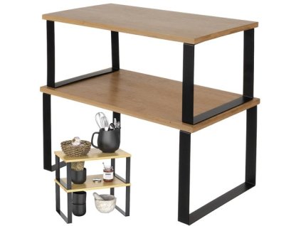 Bambusová kuchynská polička-2 ks Ruhhy 25661