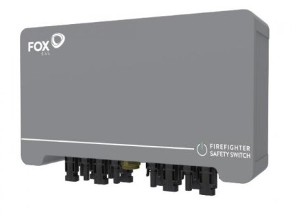 FVE S-BOX FOXESS PLUS požiarny bezpečnostný odpínač, 4 stringy