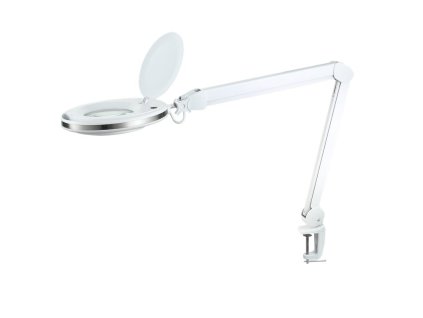 Stolná lampa s lupou do dielne REBEL NAR0465-2, 5D, 10W, 6500K