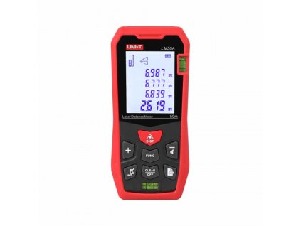 Merací prístroj Uni-T LM50A - meranie vzdialenosti