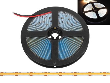 LED pás COB IP20 3000K 1500lm/m 48W 5m