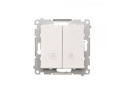 Vypínač Simon 55 č.5 LED podsvietenie modul biela matná