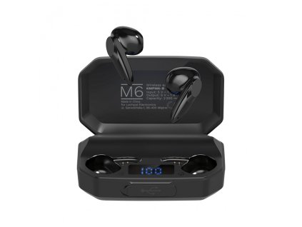 Slúchadlá do uší bezdrôtové Kruger&Matz M6 čierne