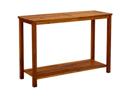 Multidom Záhradný konzolový stolík 110x40x75 cm akáciový masív