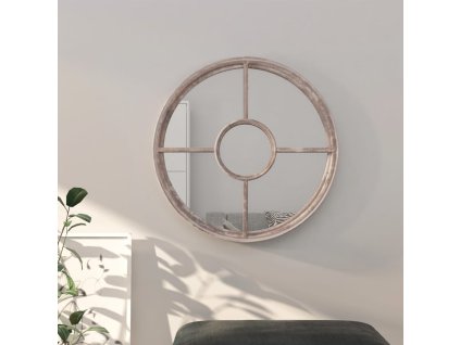 Multidom Zrkadlo pieskové 60x4 cm železo okrúhle interiérové