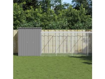 Multidom Klietka pre kurčatá výbeh bledosivá 165x1067x181 cm poz. oceľ