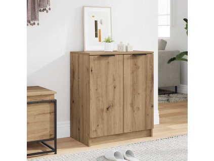 Multidom Botník dub artisian 59x35x70 cm kompozitné drevo